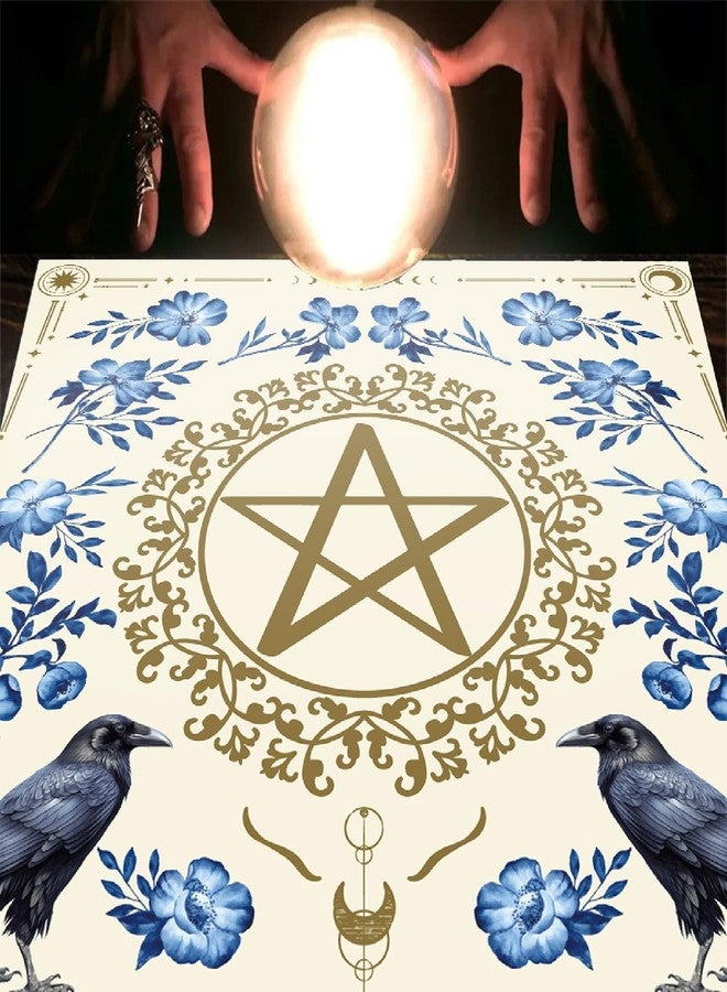 سكويشي قماش التارو، قماش فاخر لقراءة التارو، مناسب للقراءة الاحترافية والشخصية، يتضمن قطعة قماش واحدة للمبتدئين والمحترفين. - Image 4